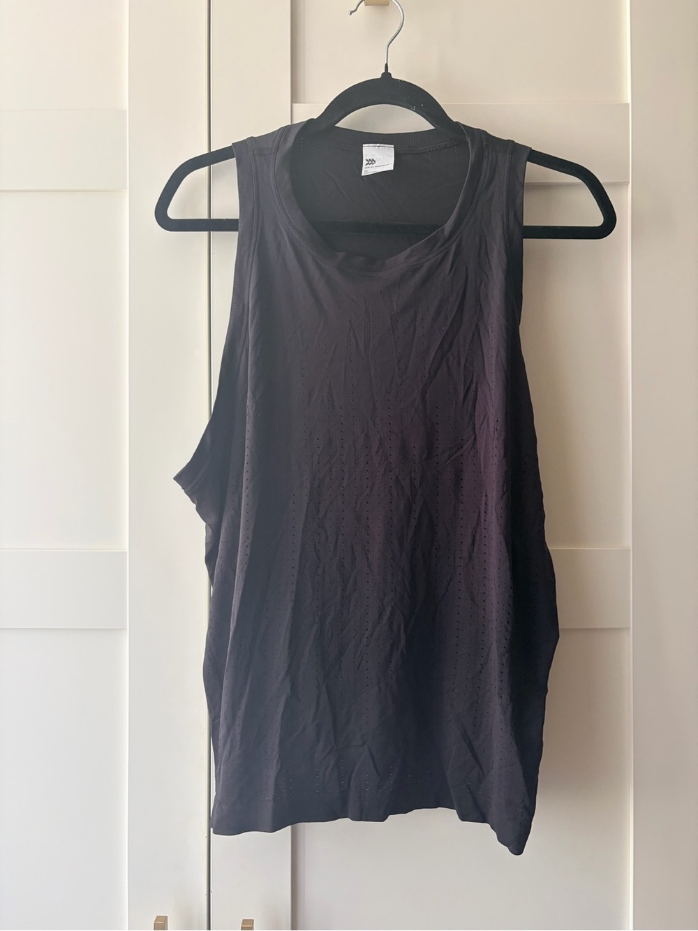 all in motion Black Sleeveless Athletic Tank Top
